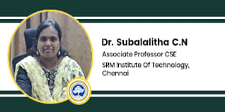 SRM IST Associate Professor CSE: Dr. Subalalitha C.N Interview